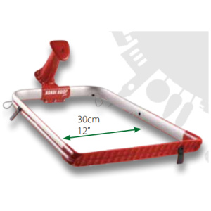 Poseholder Firkant m/greb Haps - Sort