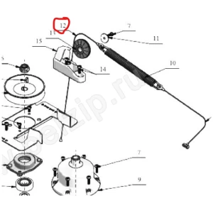 Kabel til hydrostat