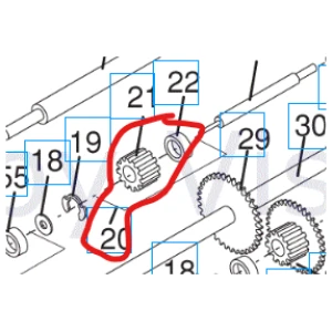 Gear Asm ( 5321021-14 )