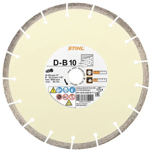 Diamantskive D-B10 ø 230mm/22,2mm til TSA230